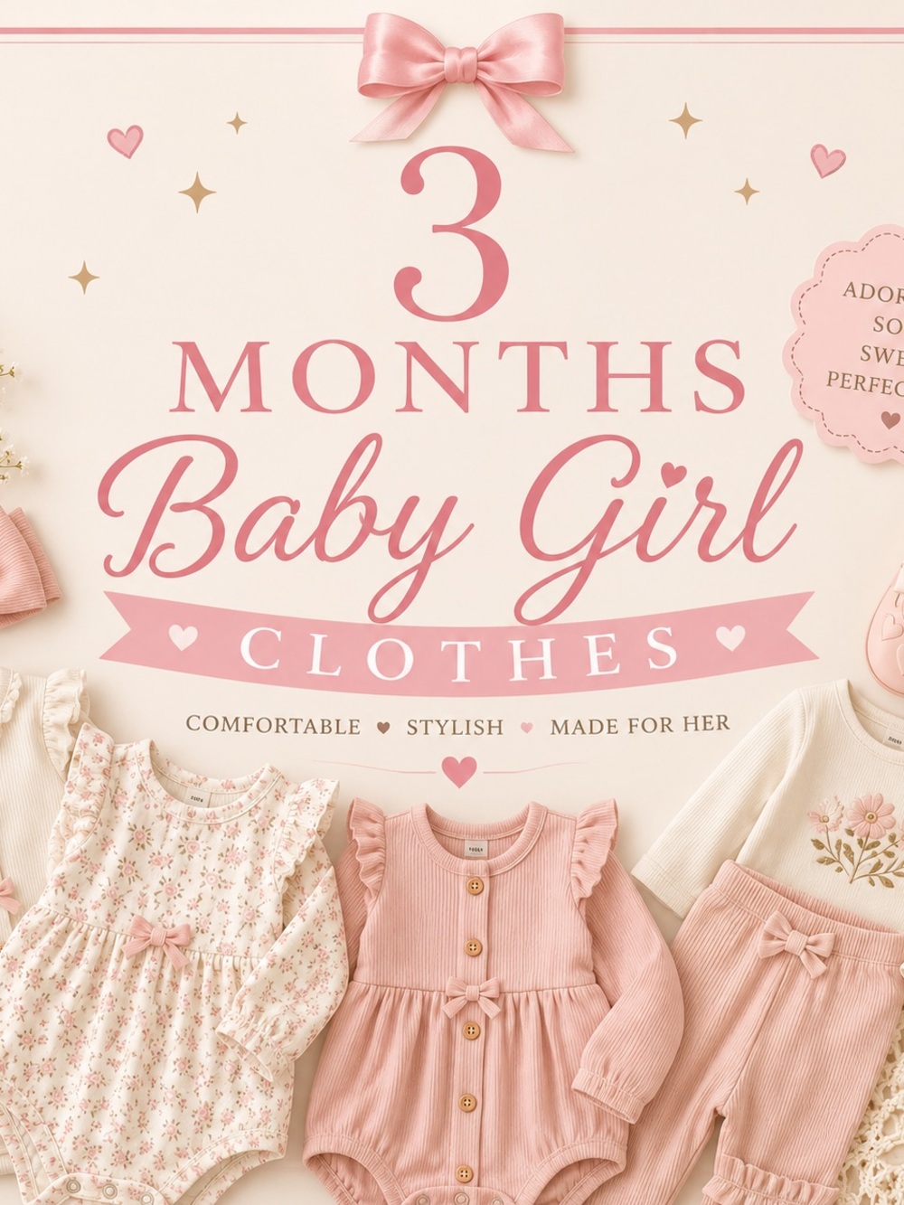 3 Month babygirl clothes